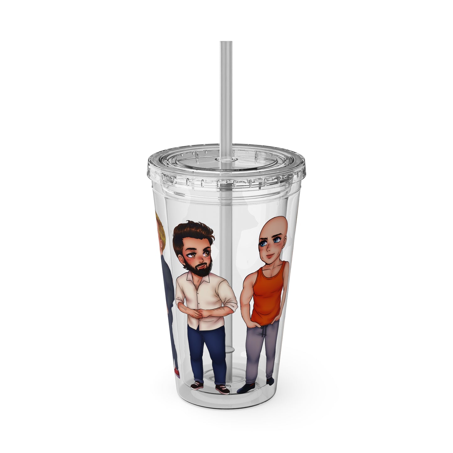 The Built For You Crew Tumbler with Straw, 16oz