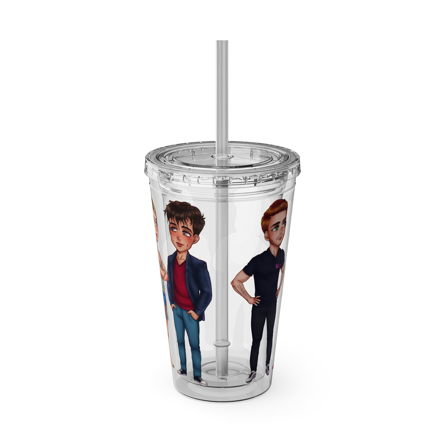 The Built For You Crew Tumbler with Straw, 16oz